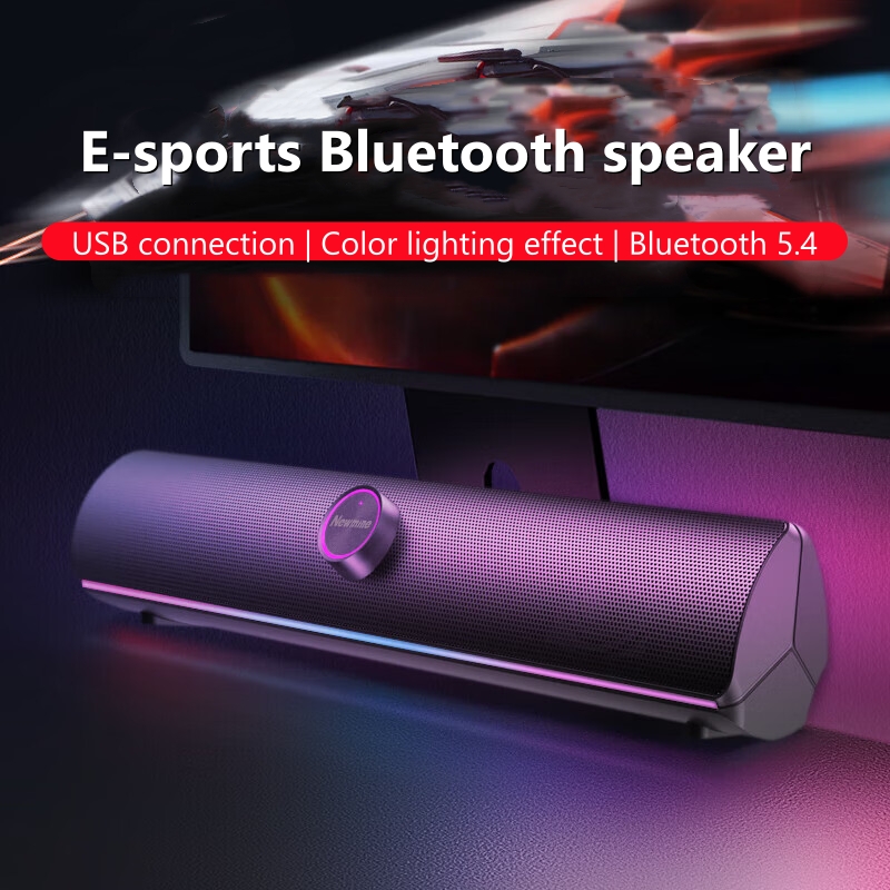 Rgb Computer Soundbar For Pc - Barra de Sonido para Juegos, Altavoz
