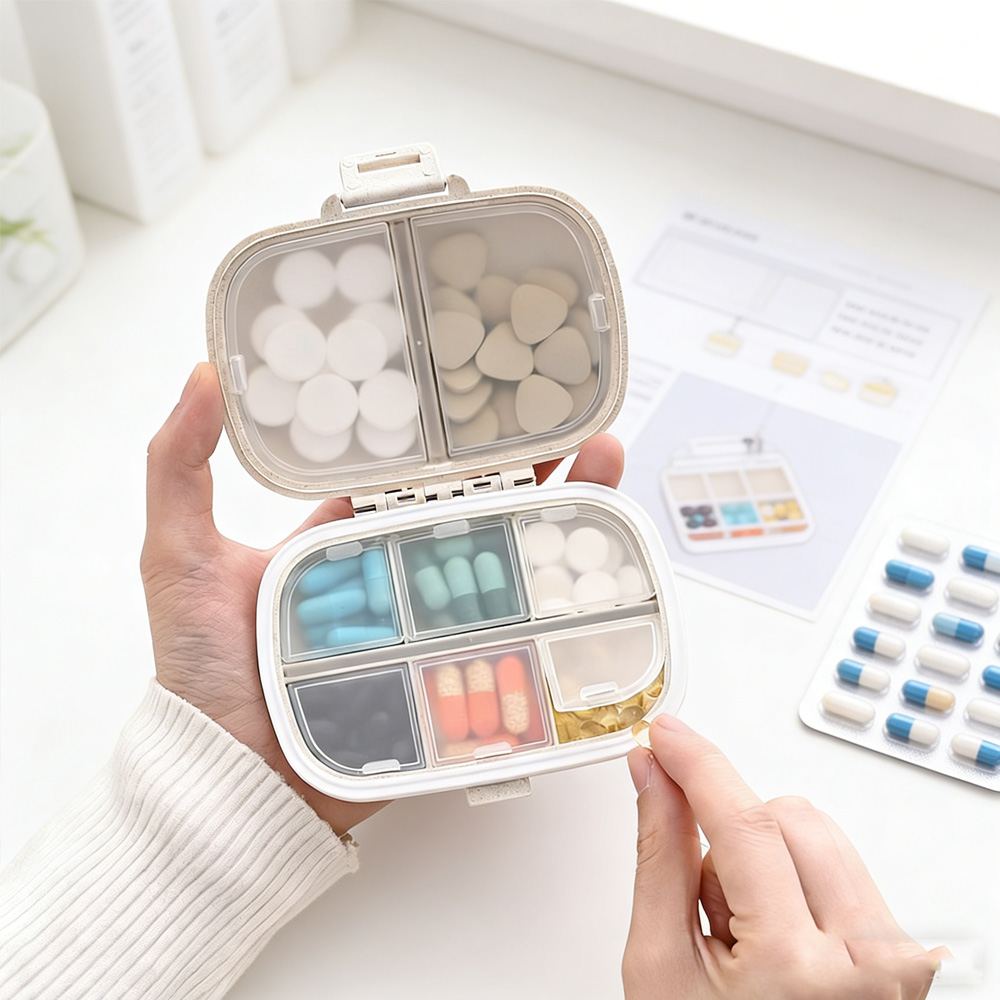 Laptops - Estuche Portátil para Almacenamiento de Medicamentos,