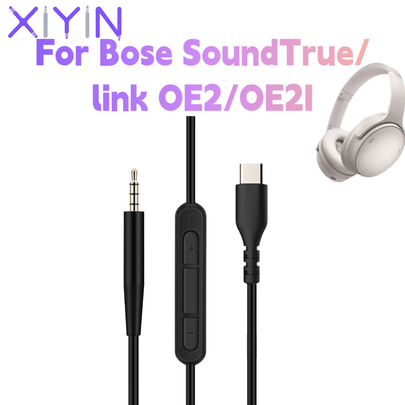 Type C Wired Earphones With Mic - Cable de audio de repuesto de