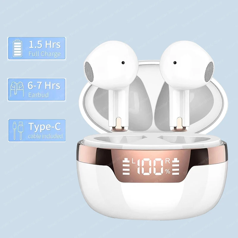 Tws Earbuds Bluetooth 5.3 - J97 TWS auriculares Bluetooth auriculares inalámbricos
