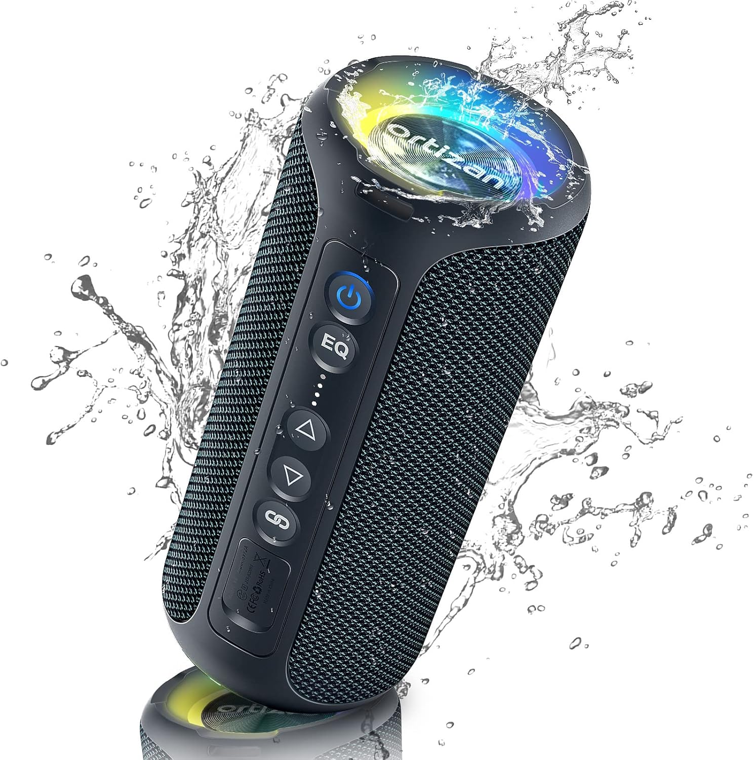 Portable Bluetooth Speaker Waterproof Ipx7 - Altavoces Bluetooth Ortizan, altavoz estéreo inalámbrico