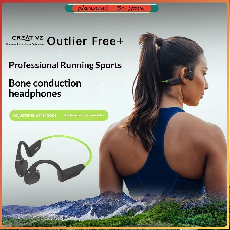Headphones - Creative Outlier-auriculares de conducción ósea, resistentes