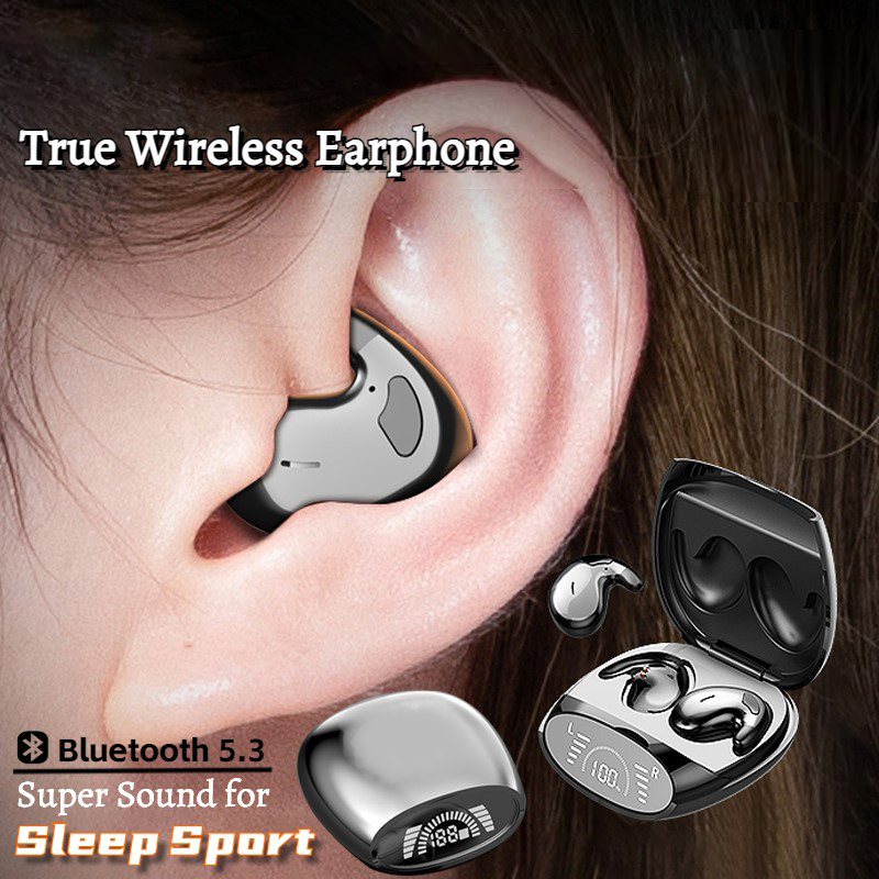 Sleep Mask Headphones Bluetooth - Auriculares invisibles para dormir Ipx5, resistentes