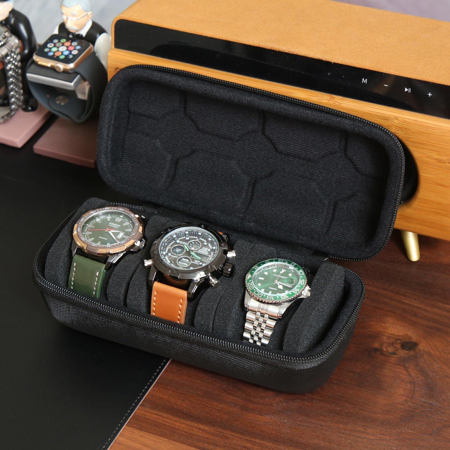 Smartwatches - Organizador de caja de reloj para