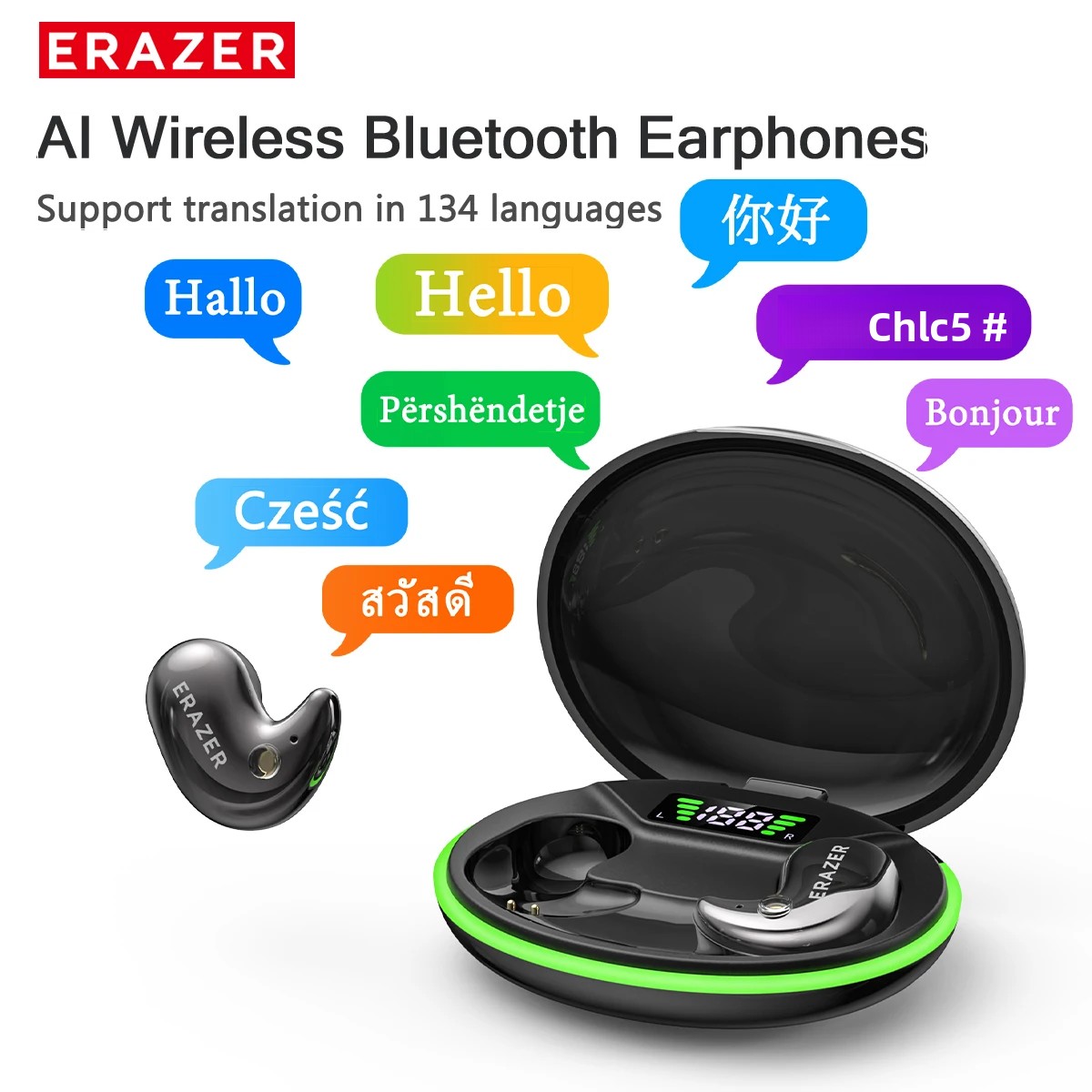 Sleep Mask Headphones Bluetooth - Audífonos Bluetooth Intrauditivos EARZER XF58 con