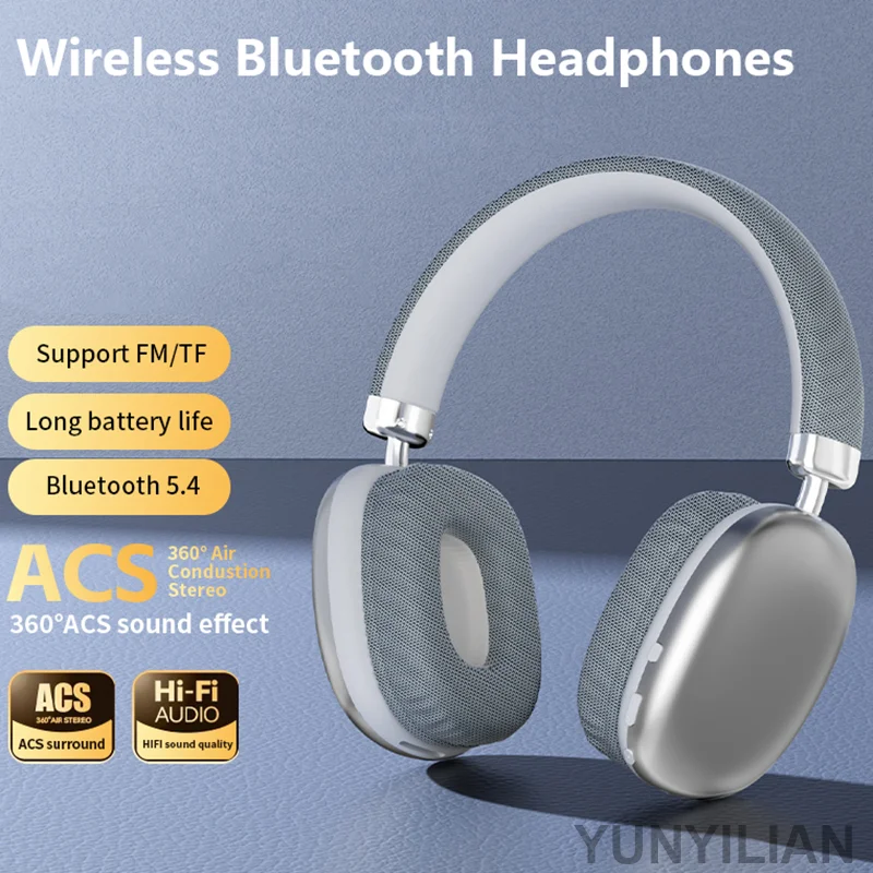 Anc Wireless Over Ear Headphones - NUEVOS Auriculares Inalámbricos Air Max Bluetooth