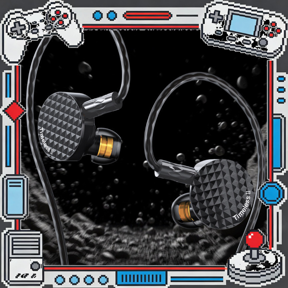 Planar Magnetic Iem Earphones - 7Hz Timeless 2, Monitores Intrauditivos Planar