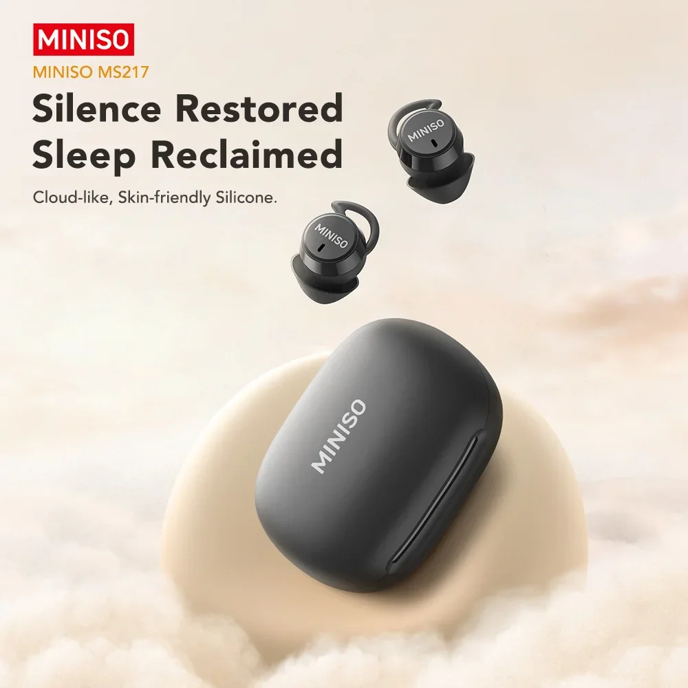 Sleep Mask Headphones Bluetooth - Audífonos MINISO MS217 para Dormir, Auriculares