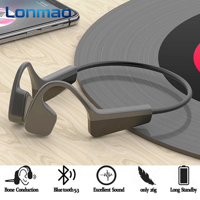 Bone Conduction Running Headphones - Auriculares Inalámbricos de Conducción Ósea Bluetooth