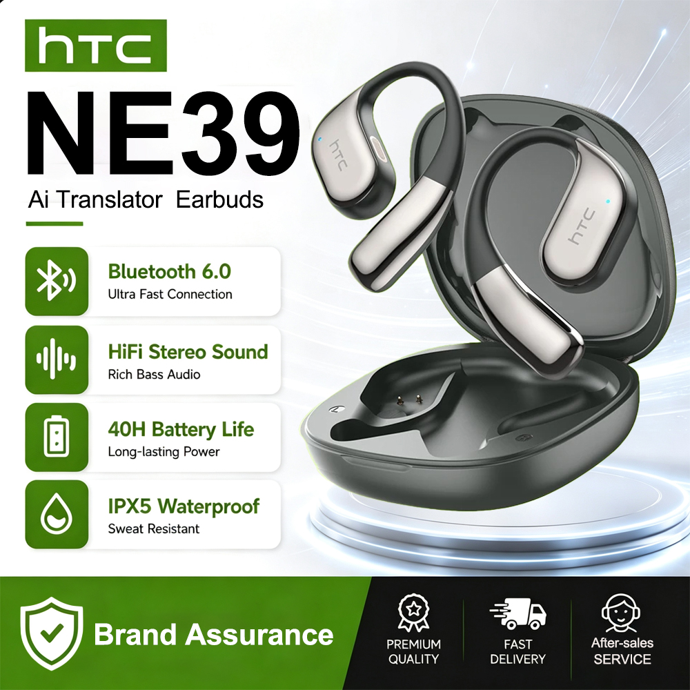 Open Ear Air Conduction Headphones - Auriculares HTC NE39 con Traducción por