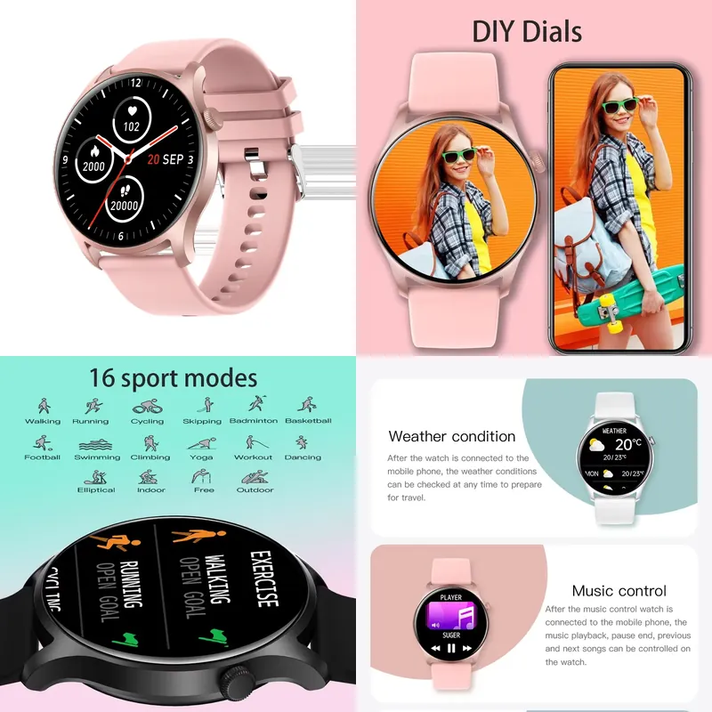 Smartwatches - Reloj Inteligente SENBONO MAX8 para Hombre