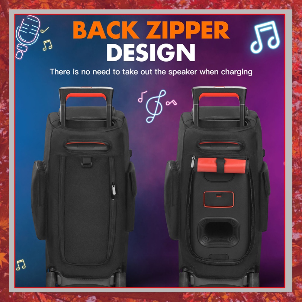 Speakers - Funda protectora para altavoz con bolsillo