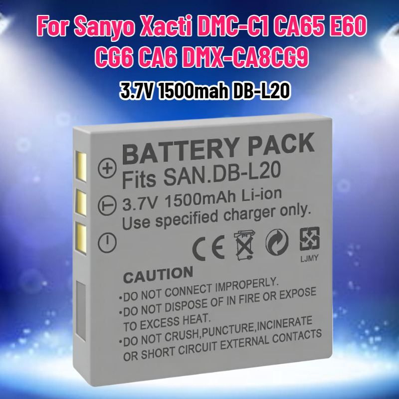 Drones - Batería DB-L20 de 3.7V y 1500mah