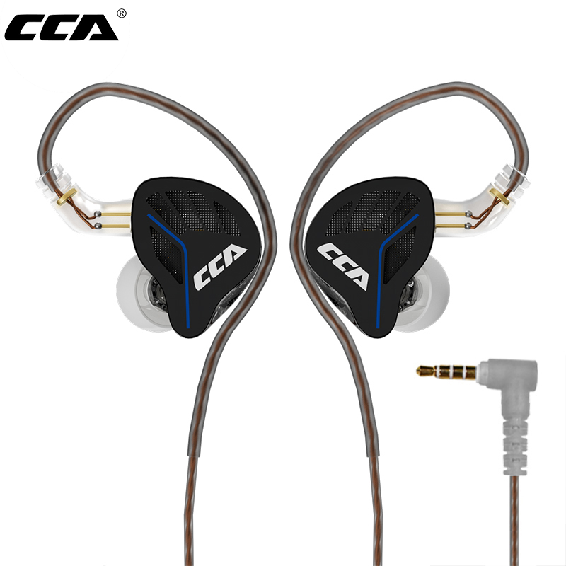 Type C Wired Earphones With Mic - Auriculares CCA AKX Dynamic Drive, HIFI,