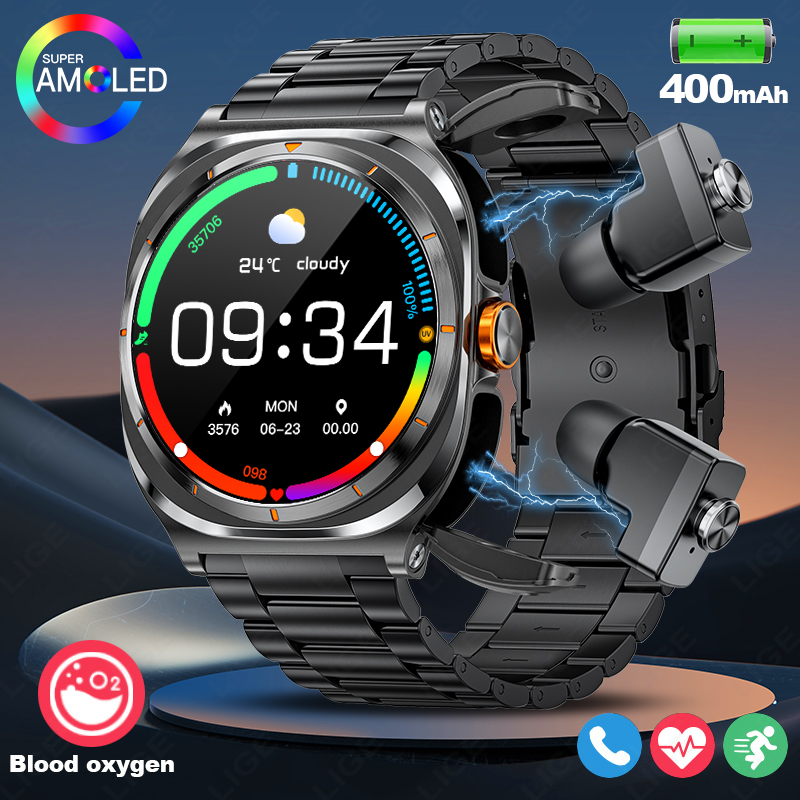 Reloj LIGE 2025, auriculares i - Sleep Mask Headphones Bluetooth reseña y precio