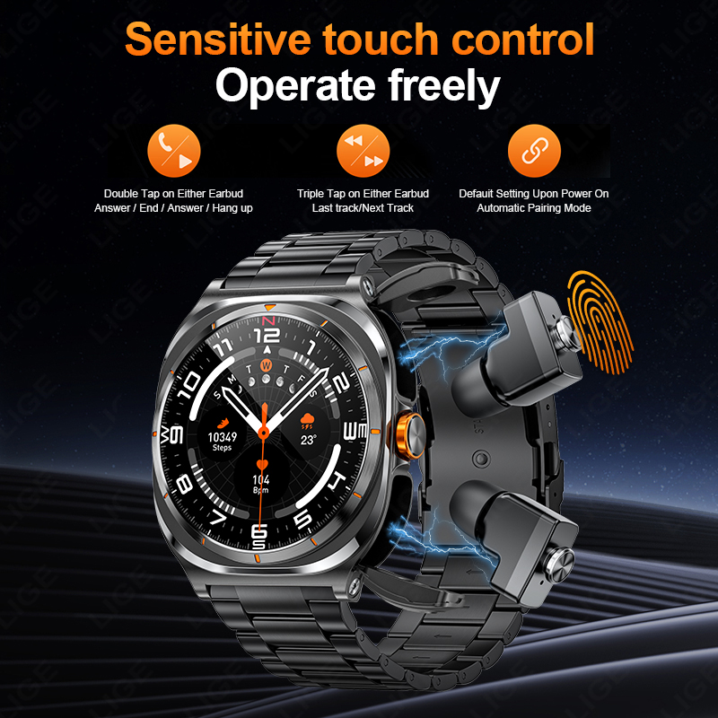 Reloj LIGE 2025, auriculares i - Sleep Mask Headphones Bluetooth reseña y precio