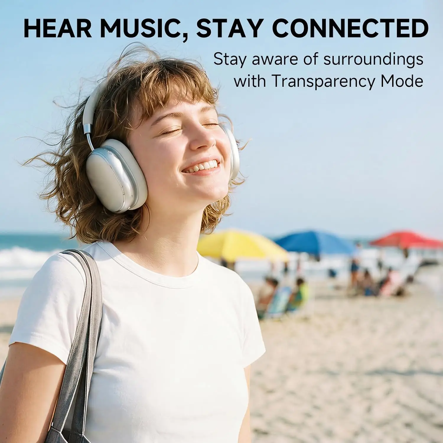 Auriculares Inalámbricos con C - Anc Wireless Over Ear Headphones reseña y precio