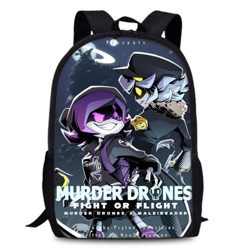 Mochila periférica de anime Mu - Drones reseña y precio