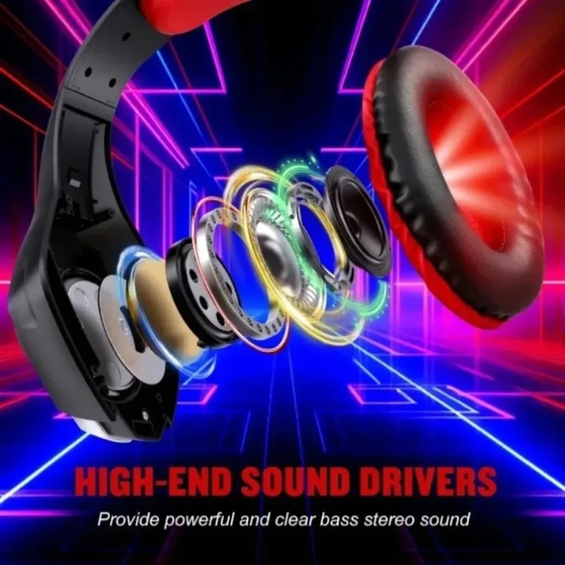 Auriculares para juegos con ca - Gaming Headset With Mic Rgb reseña y precio