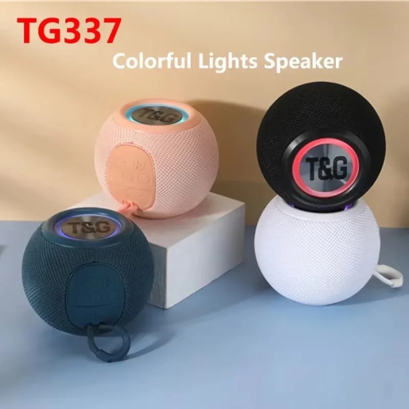 Altavoz Bluetooth TG337 TWS co - Portable Bluetooth Speaker Waterproof Ipx7 reseña y precio