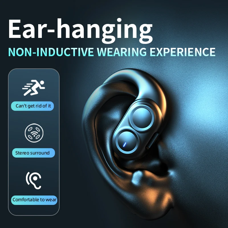 Auriculares inalámbricos con B - Open Ear Air Conduction Headphones reseña y precio