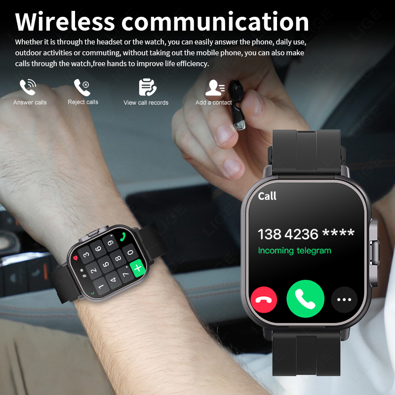 LIGE Nuevo Reloj Inteligente 2 - Tws Earbuds Bluetooth 5.3 reseña y precio