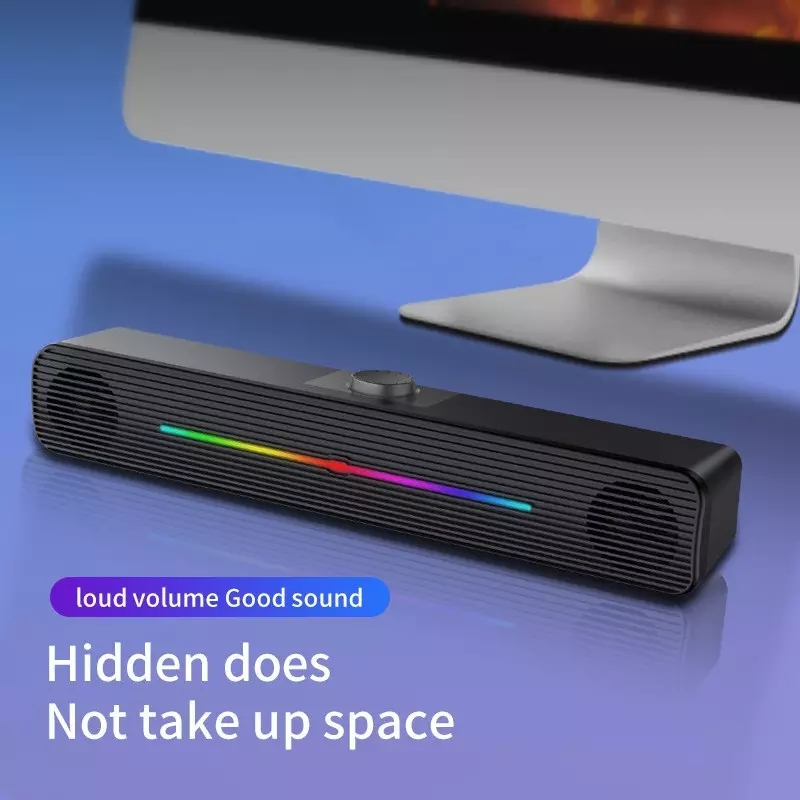 E-1407 Altavoz Inalámbrico con - Rgb Computer Soundbar For Pc reseña y precio
