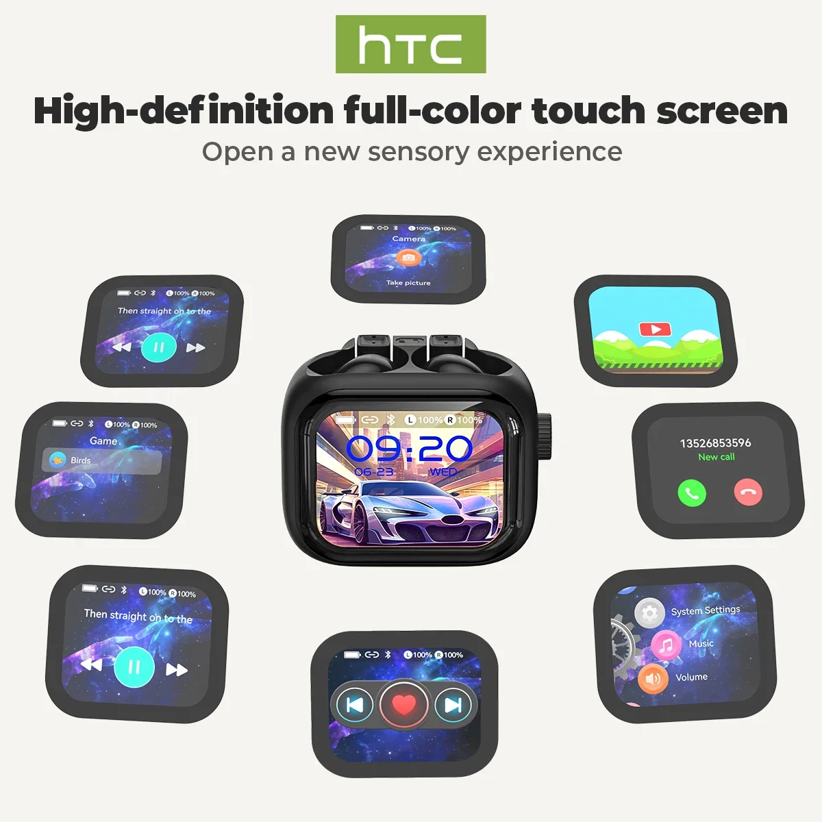 [Pantalla Ultra HD] auriculare - Open Ear Air Conduction Headphones reseña y precio