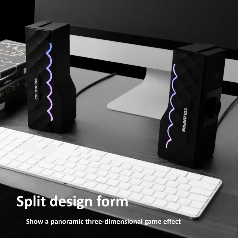 Calidad de sonido HIFI, altavo - Rgb Computer Soundbar For Pc reseña y precio