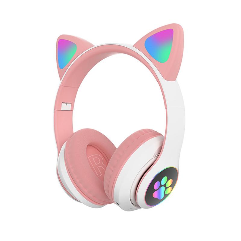 Audífonos con Orejas de Gato,  - Cat Ear Bluetooth Headset Led reseña y precio