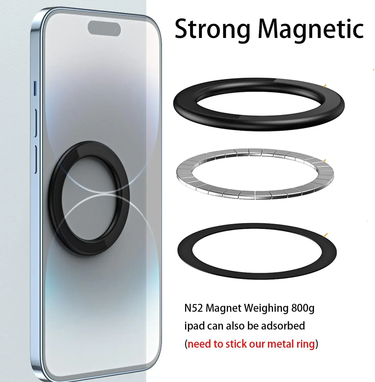 Soporte Magnético Adhesivo par - Tablets reseña y precio