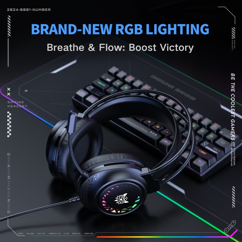Auriculares para Juegos con Ca - Gaming Headset With Mic Rgb reseña y precio