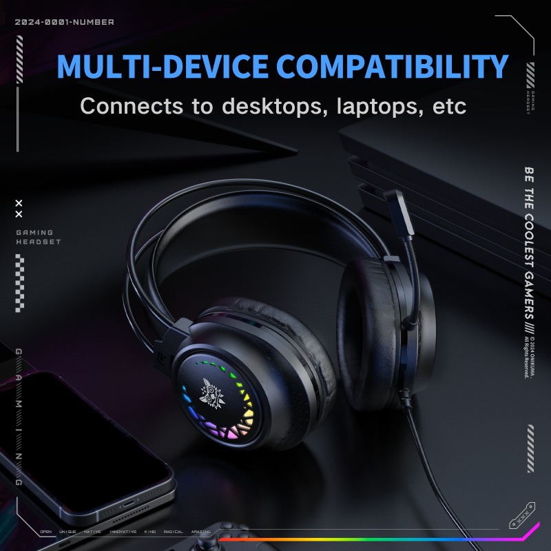 Auriculares para Juegos con Ca - Gaming Headset With Mic Rgb reseña y precio