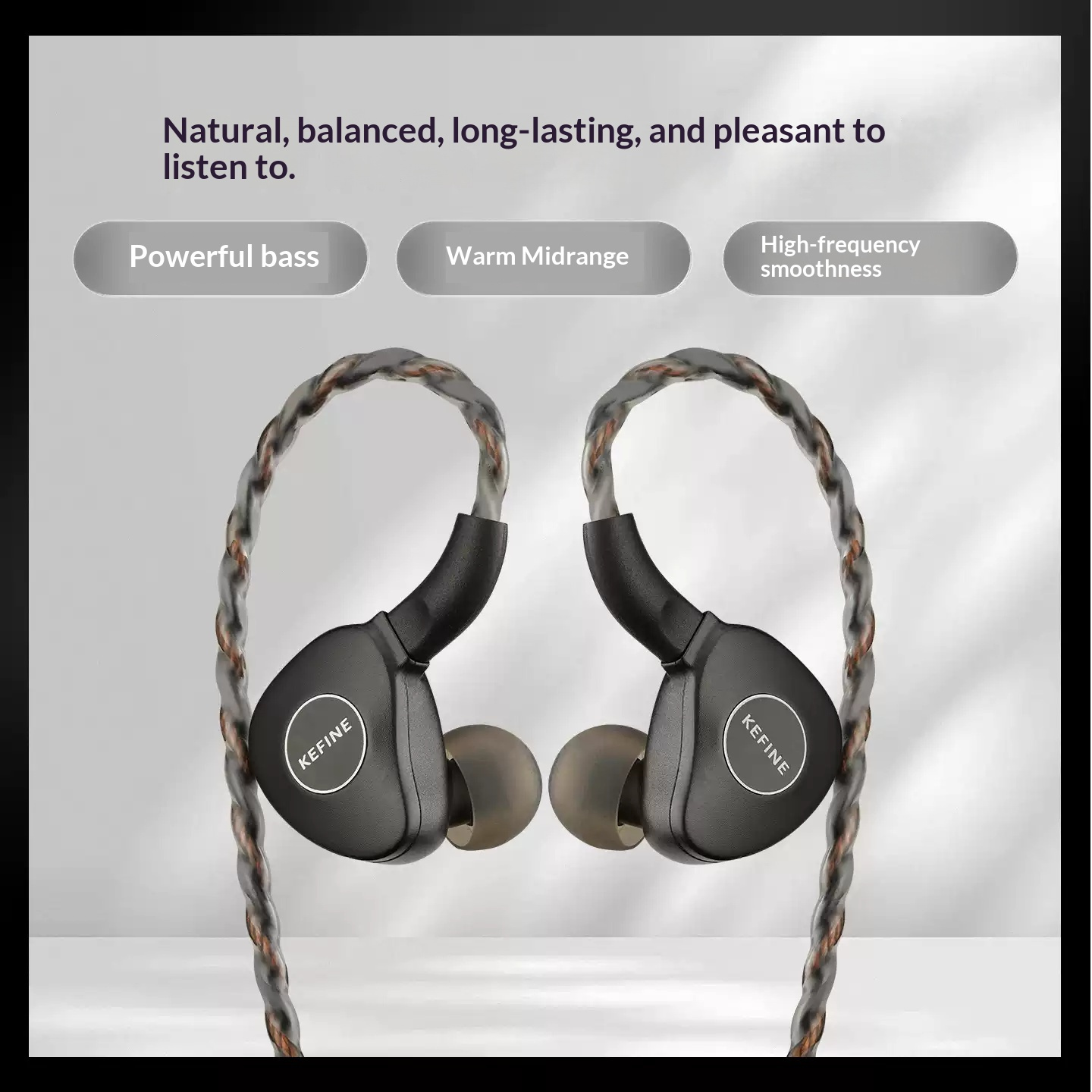 KEFINE Klanar Auriculares Intr - Planar Magnetic Iem Earphones reseña y precio