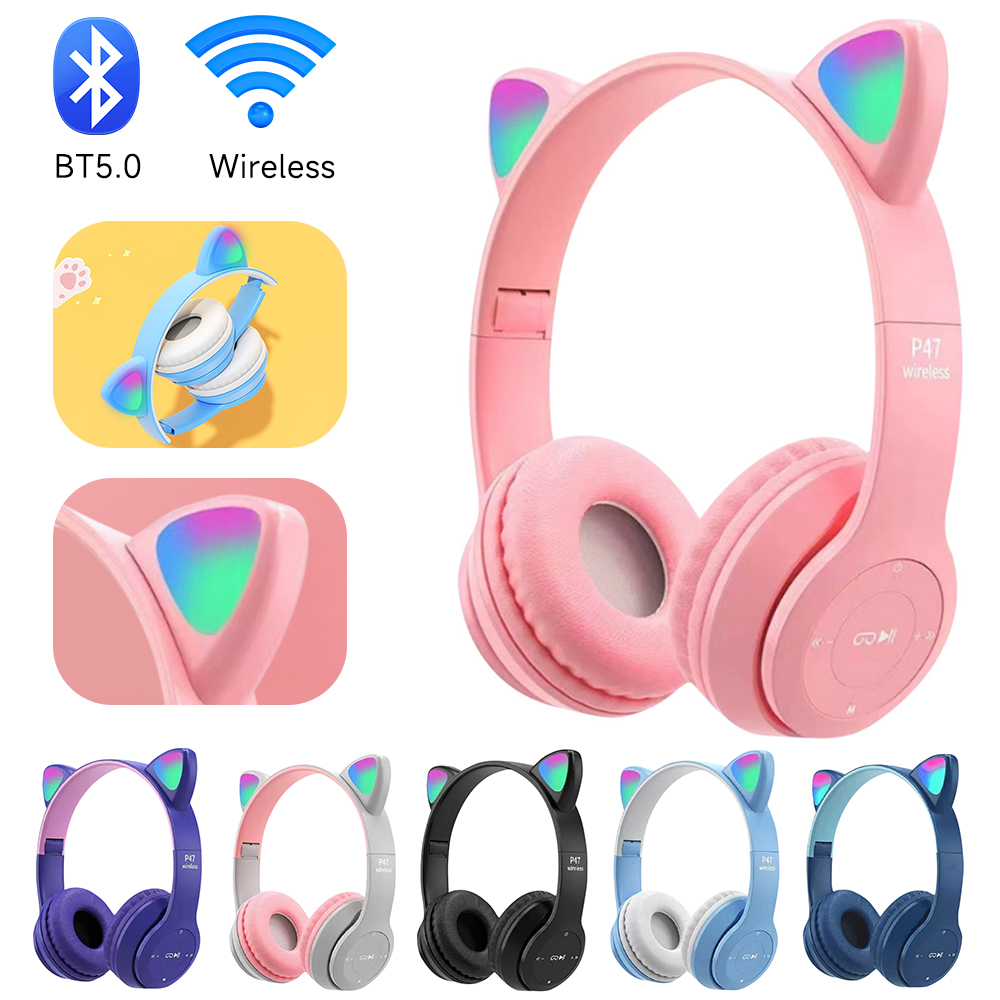 P47M Auriculares inalámbricos  - Gaming Headset With Mic Rgb reseña y precio