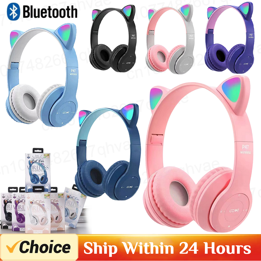 P47M Auriculares inalámbricos  - Gaming Headset With Mic Rgb reseña y precio