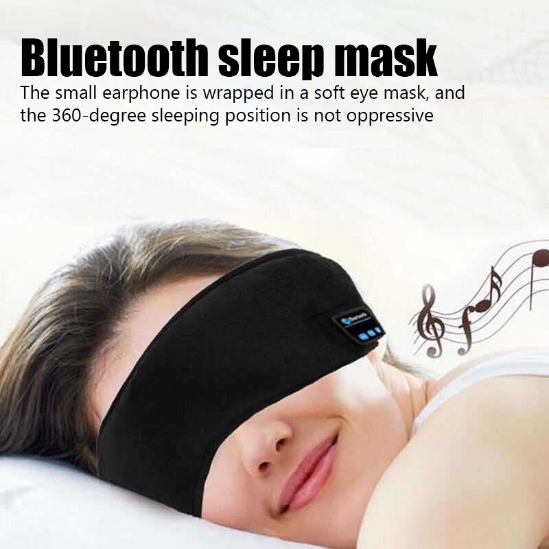 Auriculares inalámbricos Bluet - Sleep Mask Headphones Bluetooth reseña y precio