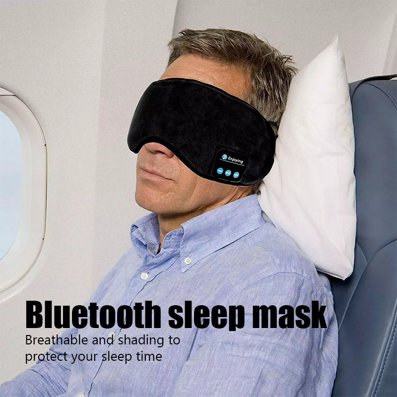 Auriculares inalámbricos Bluet - Sleep Mask Headphones Bluetooth reseña y precio