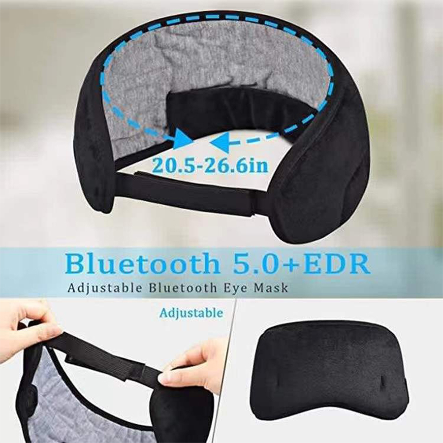 Máscara de auriculares inalámb - Sleep Mask Headphones Bluetooth reseña y precio