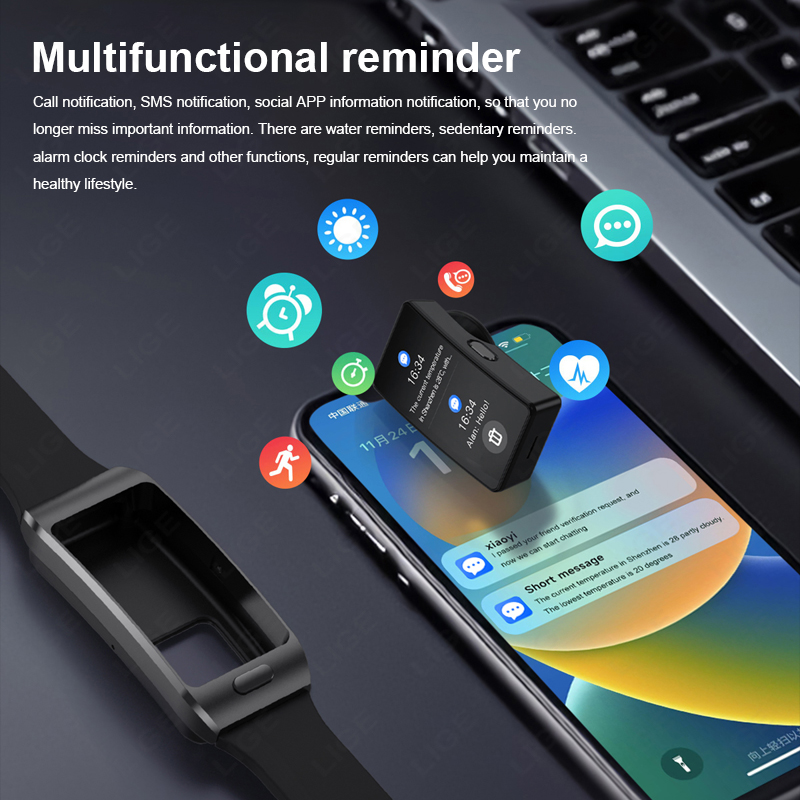 Nuevo reloj inteligente LIGE c - Tws Earbuds Bluetooth 5.3 reseña y precio