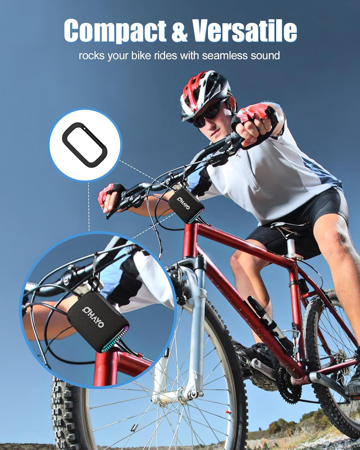 OHAYO Altavoz de ducha Bluetoo - Portable Bluetooth Speaker Waterproof Ipx7 reseña y precio