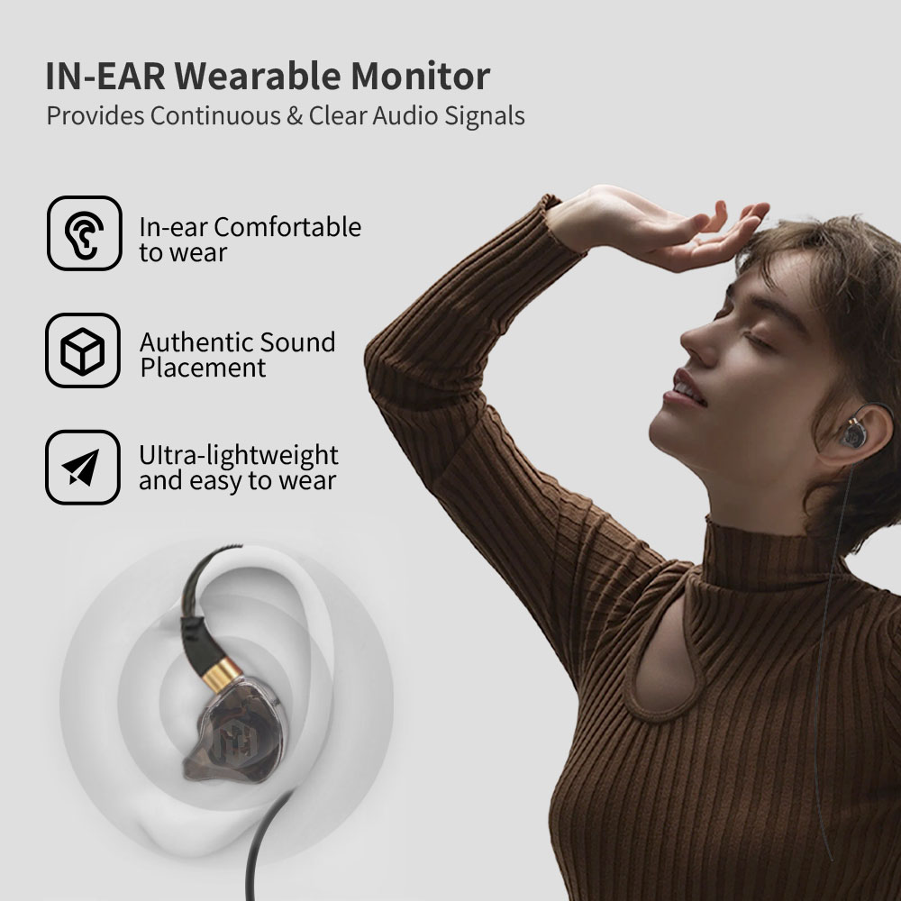 Sistema de Monitoreo Inalámbri - In Ear Monitors For Singers reseña y precio