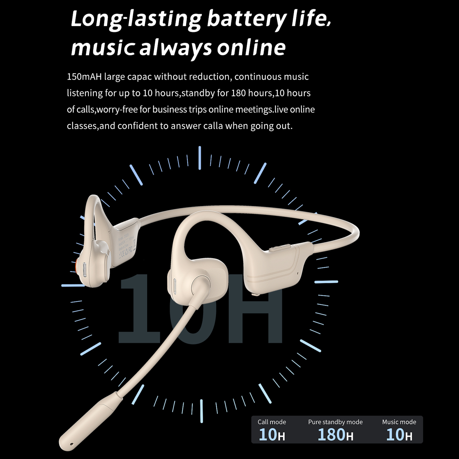 Auriculares de Conducción Ósea - Bone Conduction Running Headphones reseña y precio