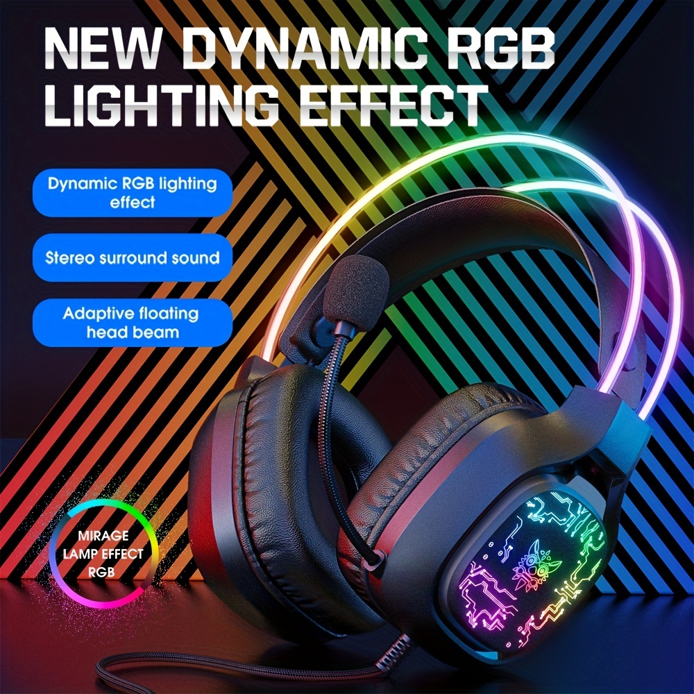 ONIKUMA X22 auriculares para j - Gaming Headset With Mic Rgb reseña y precio
