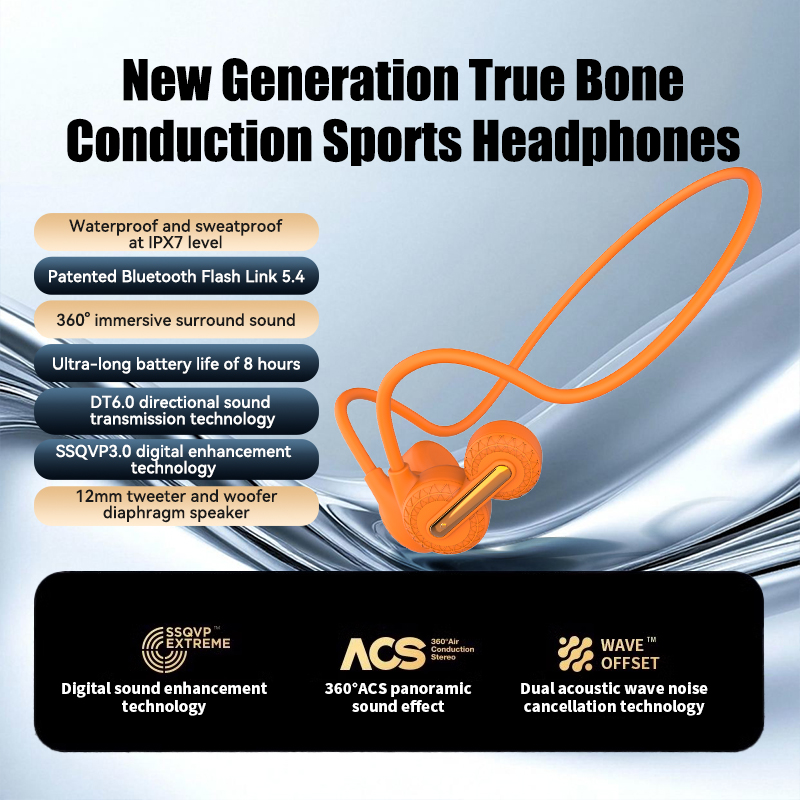 Auriculares Deportivos Bluetoo - Bone Conduction Running Headphones reseña y precio