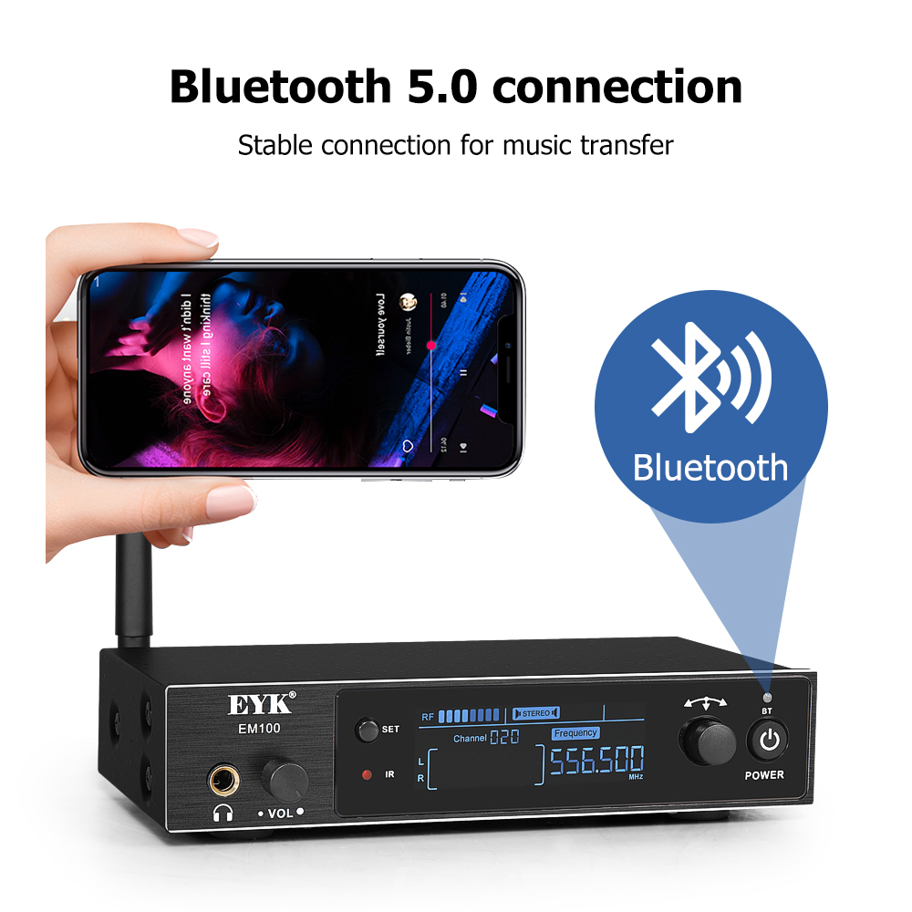 EYK EM100-sistema de Monitor i - In Ear Monitors For Singers reseña y precio