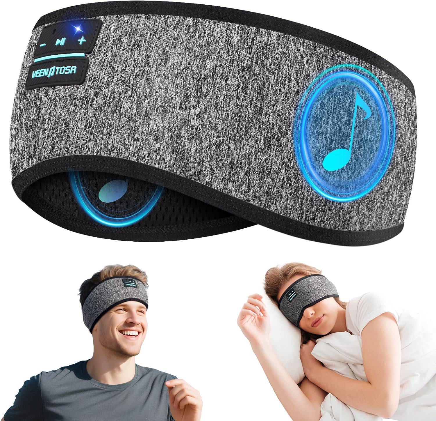 Auriculares Bluetooth, diadema - Sleep Mask Headphones Bluetooth reseña y precio