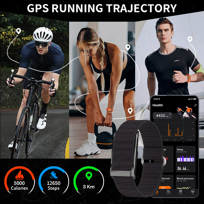 LIGE 100+ deporte Fitness Trac - Smartwatches reseña y precio