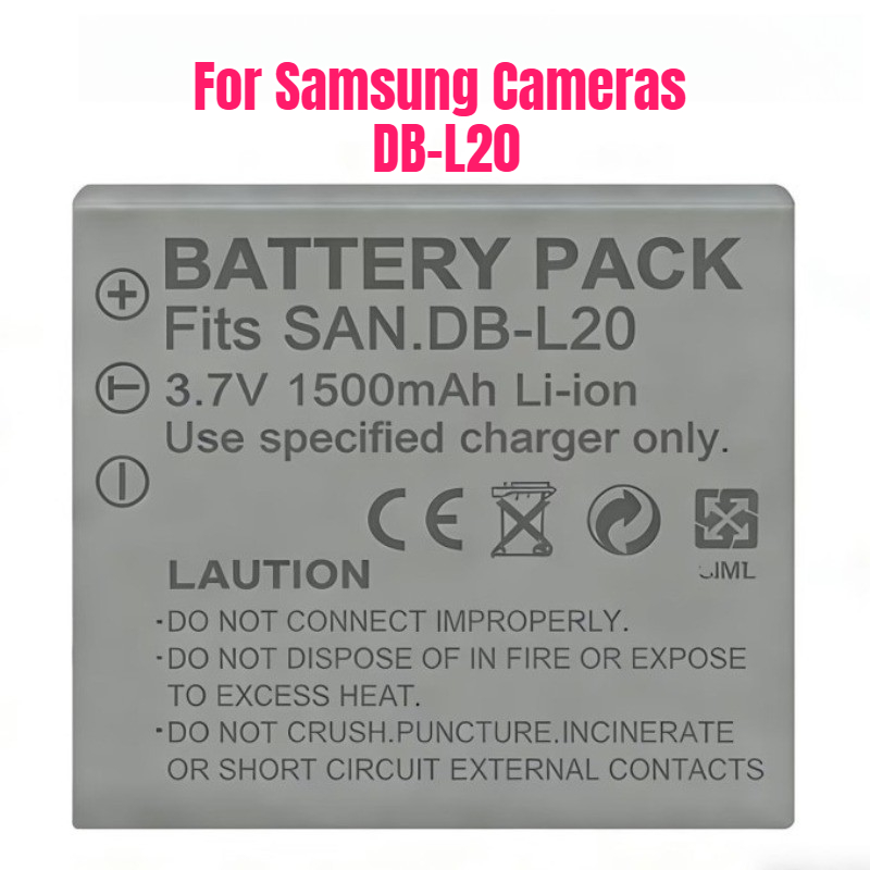 Batería DB-L20 de 3.7V y 1500m - Drones reseña y precio