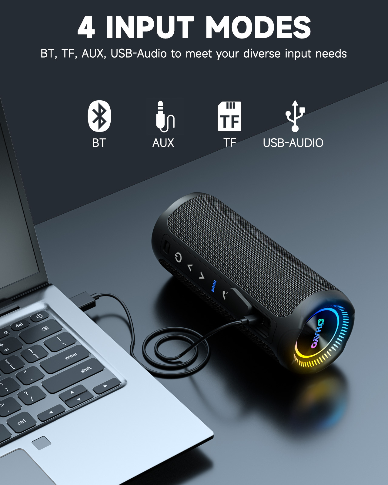 OHAYO X10MAX Altavoz Bluetooth - Portable Bluetooth Speaker Waterproof Ipx7 reseña y precio
